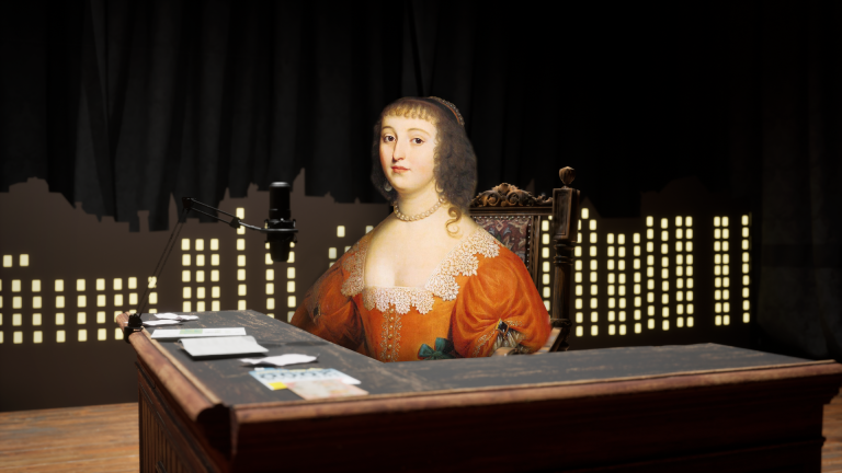 Elisabeth dans décors
